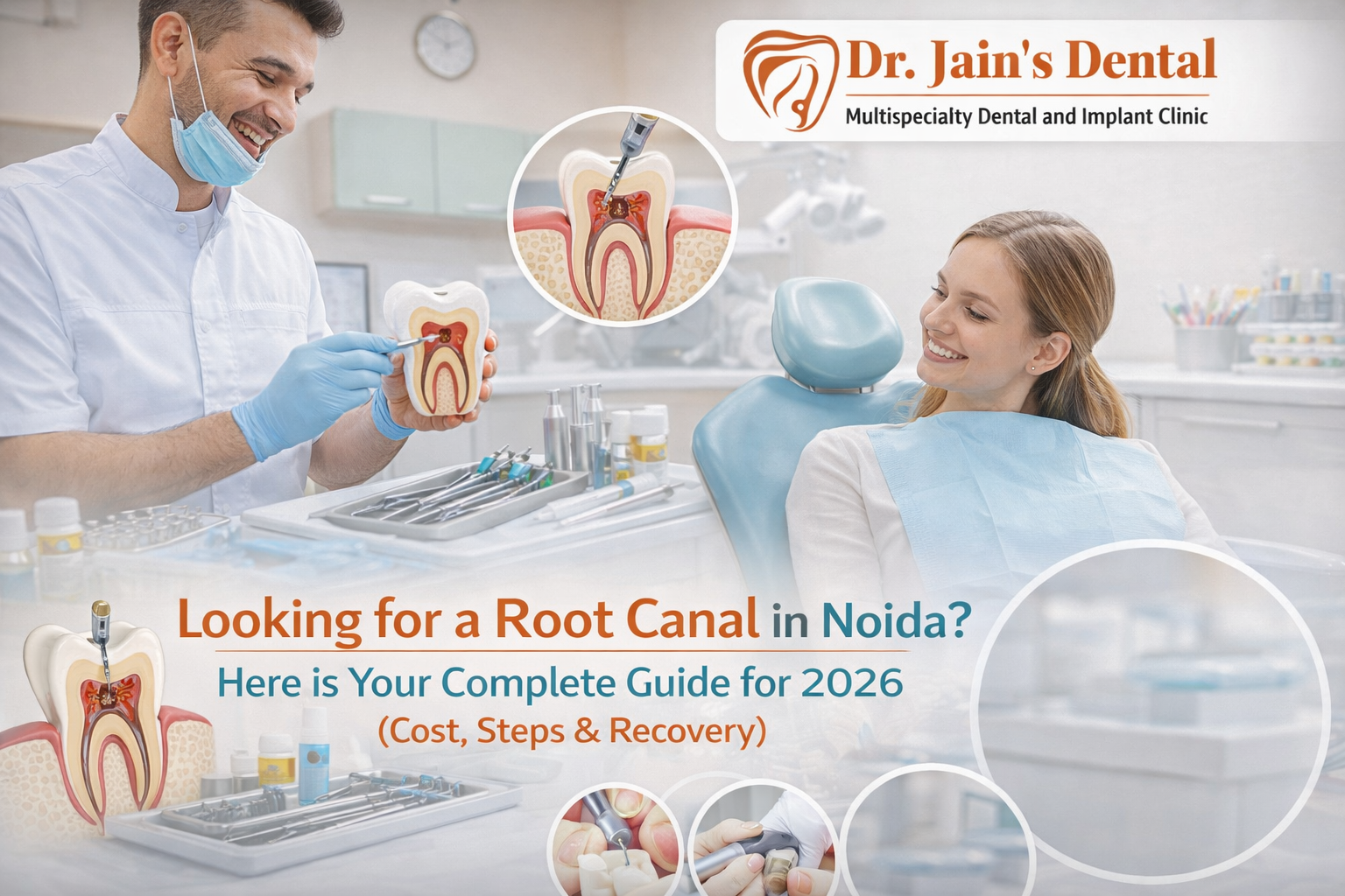 Looking for a Root Canal in Noida? Here is Your Complete Guide for 2026 (Cost, Steps & Recovery)